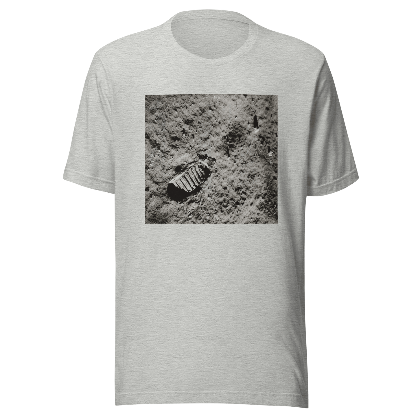 Lunar Footprint Dream Big T-Shirt - ROSALIE