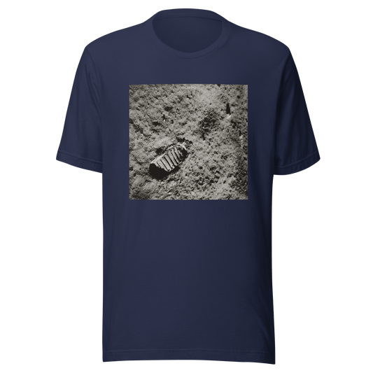 Lunar Footprint Dream Big T-Shirt - ROSALIE